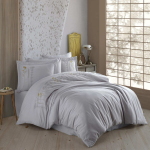 Спално бельо от поплин, 100% памук, за двойно легло, Hobby Home, 4 части, 1041-1-2-26