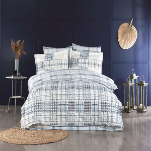 Спално бельо от поплин, 100% памук, за двойно легло, Hobby Home, 4 части, 1041-1-2-6