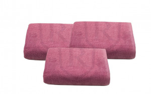 Set 2 prosoape de corp bumbac 100%, 600gsm, Somnart, 70x140cm, roz - Img 4