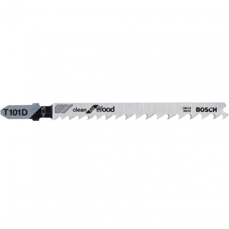 List za ubodnu testeru T 101 D Clean za drvo 3kom. BOSCH