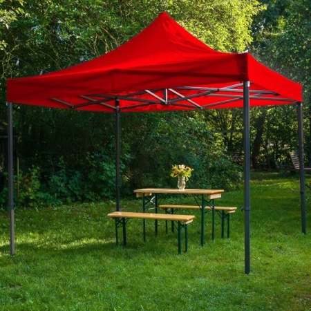 Tenda - paviljon sklopivi 3x6m - crveni