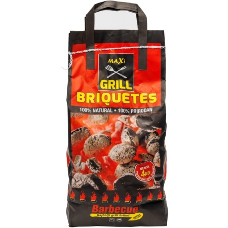 Briketi za roštilj sa dužim trajanjem žara 2.5kg GRILL