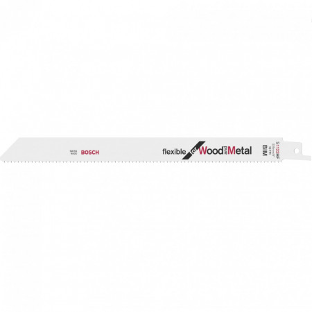 List univerzalne - recipro testere S 1122 HF Flexible za drvo i metal 2kom. BOSCH