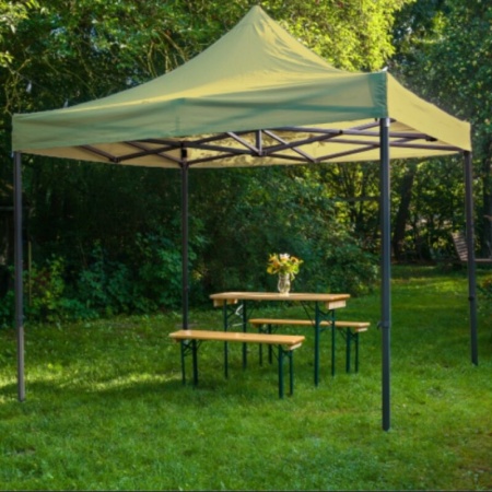 Tenda - paviljon sklopivi 3x6m - bež