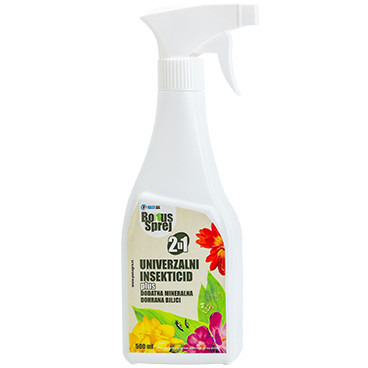 Univerzalni insekticid i prihrana 2u1 500ml BONUS SPREJ
