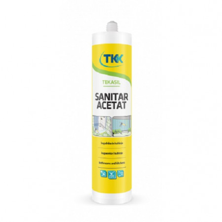 Silikon sanitar acetat trasparentni 280ml TKK
