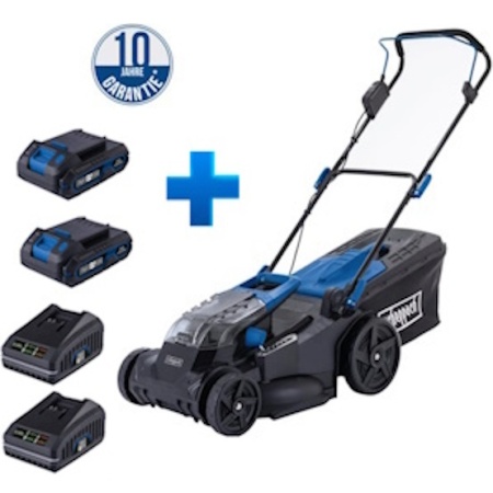 Akumulatorska kosilica Brushless IXES BC-MP430-X + set 2 x punjač 2.4A i 2 x baterija 2.0Ah Scheppach