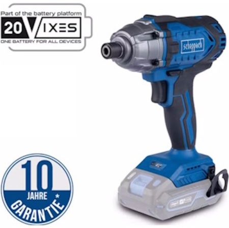 Akumulatorski udarni odvijač 180Nm 1/4” IXES C-ID180-X + set punjač 2.4A i baterija 4.0Ah Scheppach