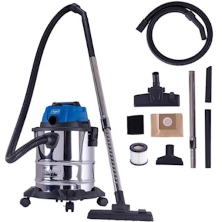 Akumulatorski usisivač 20V C-NTS20-X + set punjač 2.4A i baterija 4.0Ah Scheppach