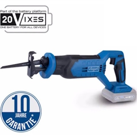 Akumulatorska recipro - povratna testera IXES C-RS100-X + set punjač 2.4A i baterija 4.0Ah Scheppach