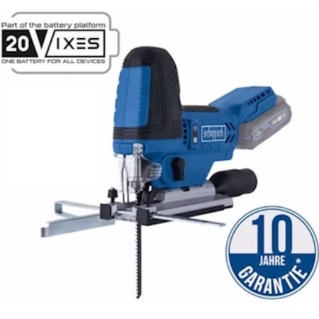 Akumulatorska ubodna testera Brushless IXES Solo BC-JS254-X + set punjač 2.4A i baterija 4.0Ah Scheppach
