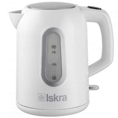 Električni bokal za vodu - kuvalo 1.7L - belo ISKRA