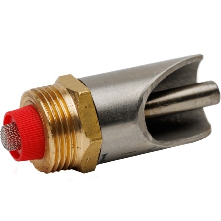 Cucla za svinje - sisaljka 3/4" mesing - prohrom