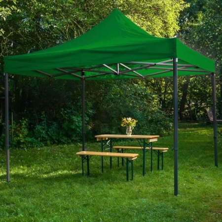 Tenda - paviljon sklopivi 3x6m - zeleni