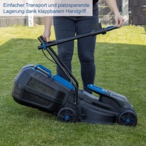 Akumulatorska kosilica Brushless IXES BC-MP320-X + set punjač 2.4A i baterija 2.0Ah Scheppach - Img 4