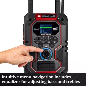 Akumulatorski radio TE-CR 18 Li DAB+/FM/BT - Solo EINHELL - Img 3