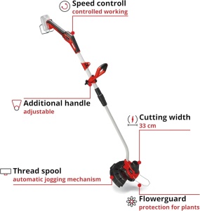 Akumulatorski trimer za travu GE-CT 18/33 Li E-Solo EINHELL - Img 6