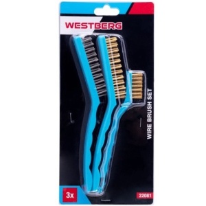 Četka čelična i mesingana 3kom. WESTBERG - Img 2
