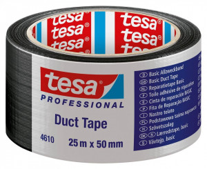 Duct traka crna 50mm - 25m TESA - Img 1