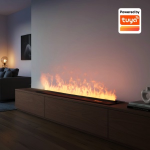 Električni kamin sa vodenom parom bez grejanja 1000mm HOME