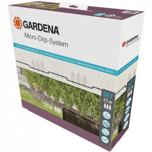 Kap po kap set za navodnjavanje žive ograde 25m GARDENA - Img 1