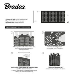 Komposter 180L BRADAS - Img 2