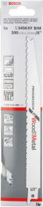 List univerzalne - recipro testere S 3456 XF Progressor za drvo i metal 2kom. BOSCH - Img 3