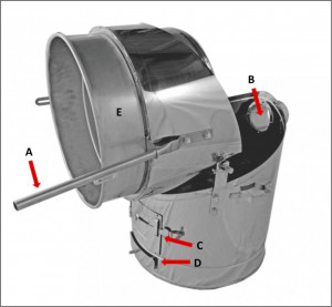 Ložište - brzoparilnik 100L INOX Zottel - Img 2