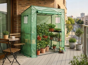Montažni plastenik 200x77x168cm GardenLine - Img 8