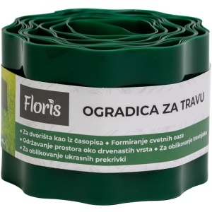 Ograda - graničnik za travnjak 10cm - 9m FLORIS - Img 1
