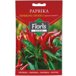 Paprika Feferoni crveni seme 20g - 10kom. FLORIS