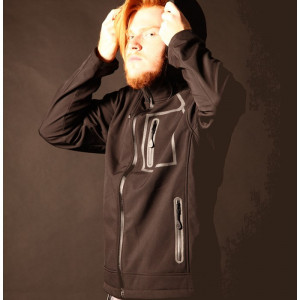 Radna jakna Softshell - crna S-XXXL WILLIAM - Img 3
