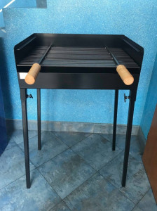 Roštilj za ložištem na dva nivoa 60x35cm - Img 5