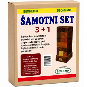 Šamotni set 3+1