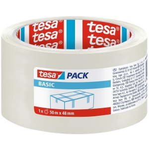 Selotejp traka providna BASIC 48mm - 50m TESA - Img 1