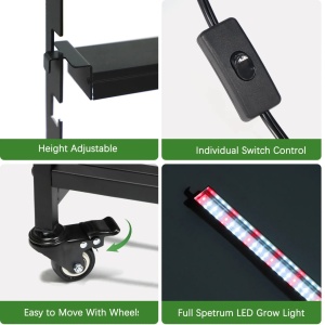 Smart Bašta Rack System 2×16W 115cm - Img 7