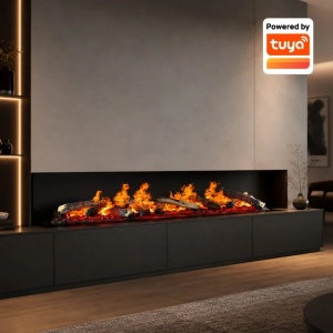 Smart ugradni dekorativni kamin sa efektom plamena na vodenu paru 800mm PROSTO