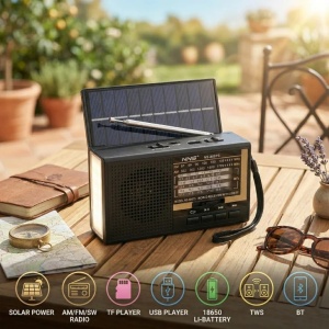 Solarni prenosni Bluetooth radio prijemnik PROSTO - Img 5