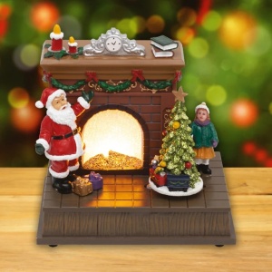 Svetleća LED diorama "kamin" HOME - Img 1