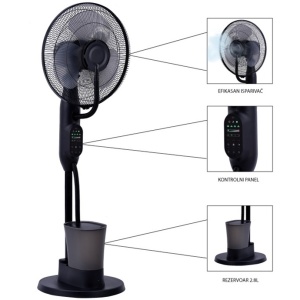 Ventilator sa raspršivačem vode MSF409H PROSTO - Img 2