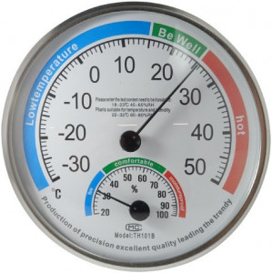 Analogni termometar i higrometar -30 - 50°C - Img 1