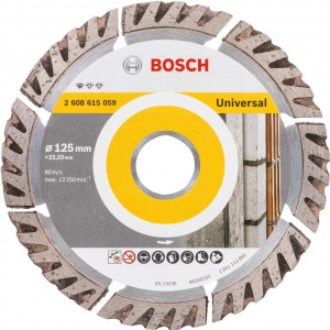 Dijamantska rezna ploča Standard for Universal 125x2.0mm BOSCH - Img 1