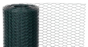 Heksagon pletivo 1-1.2 x 25m PVC