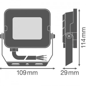 Led reflektor 10W toplo bela LEDVANCE - Img 3