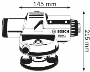 Nivelir GOL 32 D + stativ BT 160 + merna letva GR 500 BOSCH - Img 7