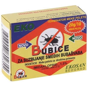 Peleti - otrov za bubašvabe 10kom. B-Ubice