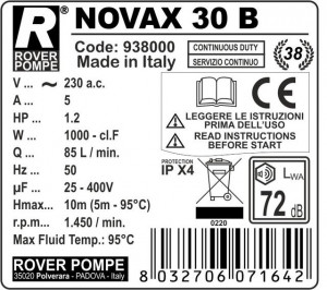 Pumpa za pretakanje piva Novax B30 ROVER - Img 2