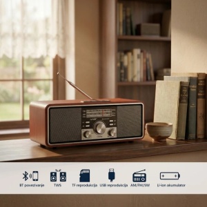 Retro Bluetooth radio PROSTO - Img 4
