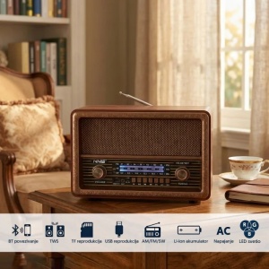 Retro RGB Bluetooth radio PROSTO - Img 3
