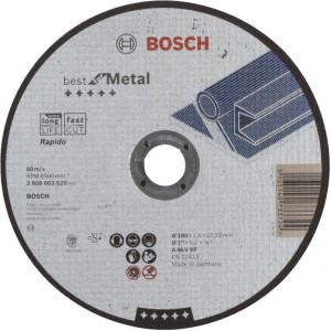 Rezna ploča za metal Rapido A 46 V BF 180x1.6mm BOSCH